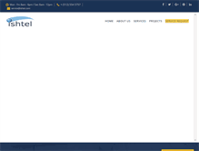 Tablet Screenshot of ishtel.com